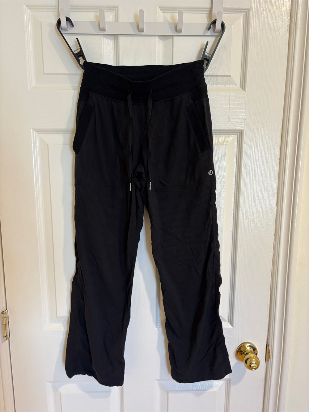 lululemon athletica Black Women's Dance Studio Mid-Rise Pant *Short BLK 4